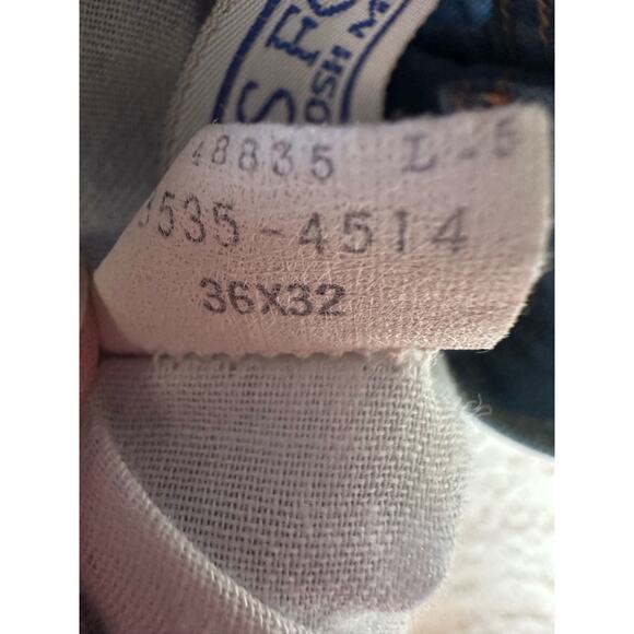 VTG Levi's Orange Tab Workwear 36x32 - Picture 6 of 8